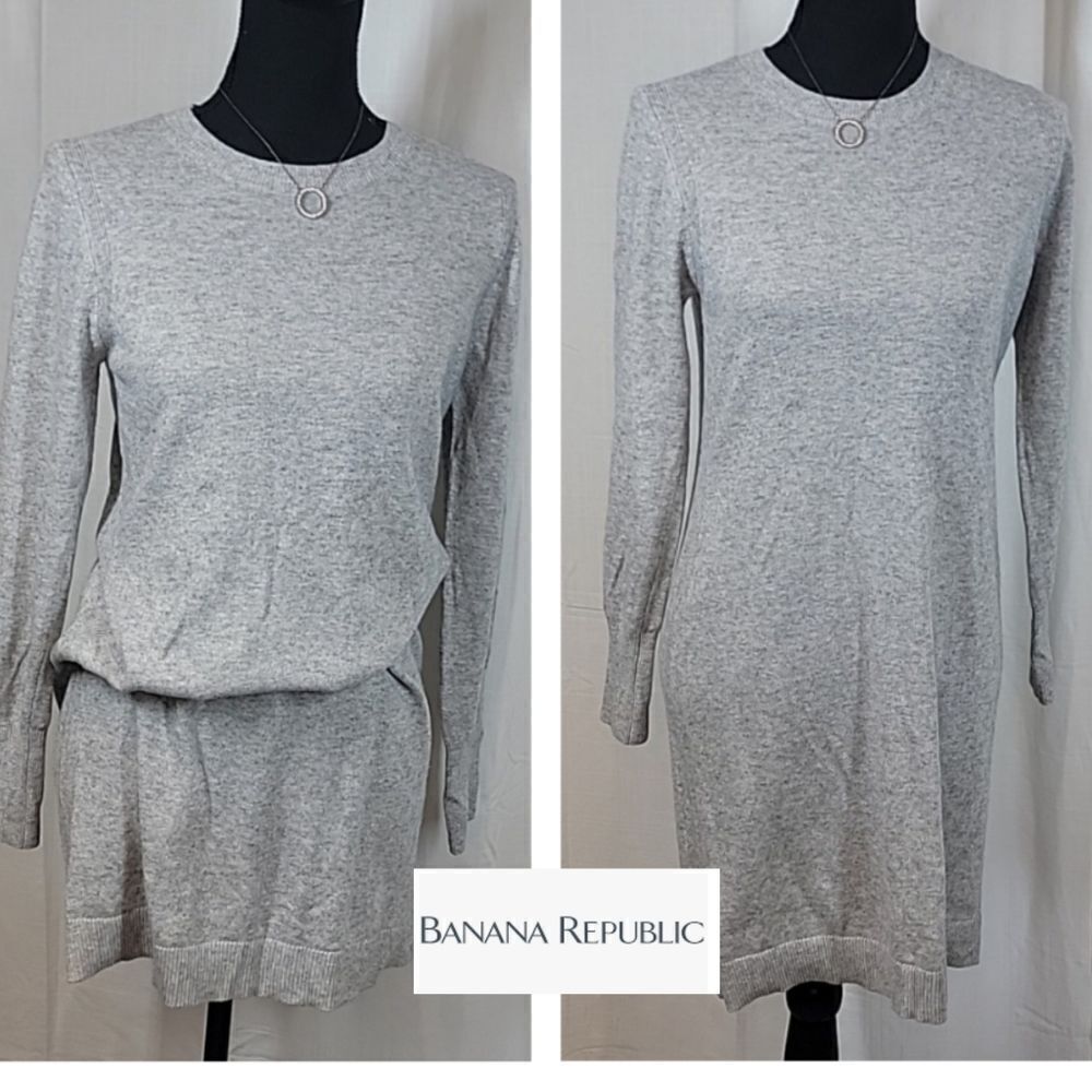 Banana Republic Longsleeve Cashmere Sweater Dress